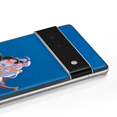 Disney Aladdin and Jasmine Magic Carpet Google Pixel 6 Skin